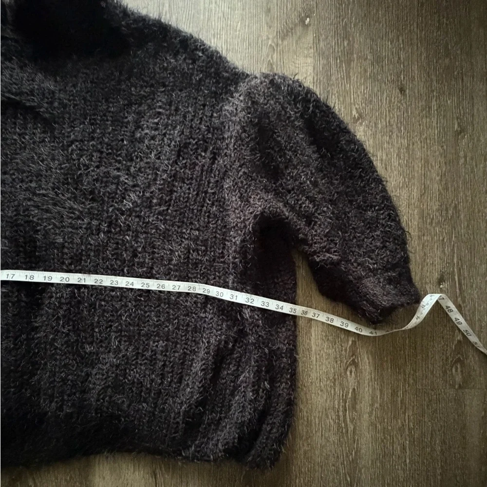 Free People Dark Gray Turtleneck Sweater